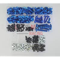 LoveMoto Juegos completos de Tornillos y Tuercas de carenado para CBR 600 RR F5 03 04 CBR 600 RR F5 2003 2004 Clips de…
